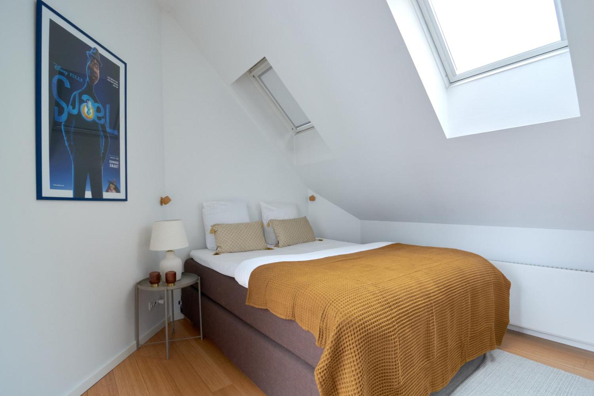 Penthouse-nordic-citycenter-balcony Appartement Copenhague