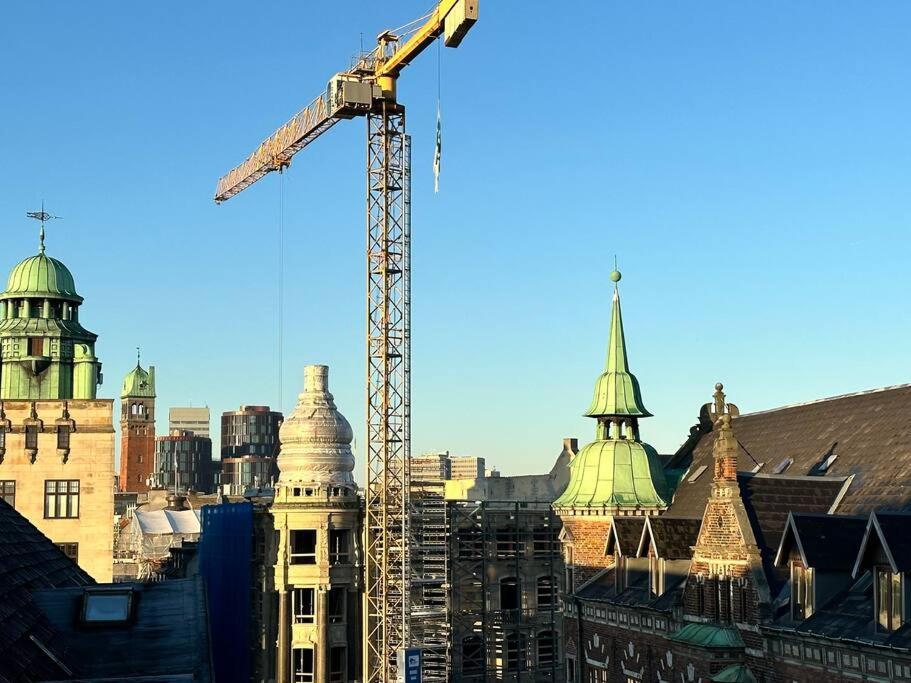 Penthouse-nordic-citycenter-balcony Appartamento Copenaghen